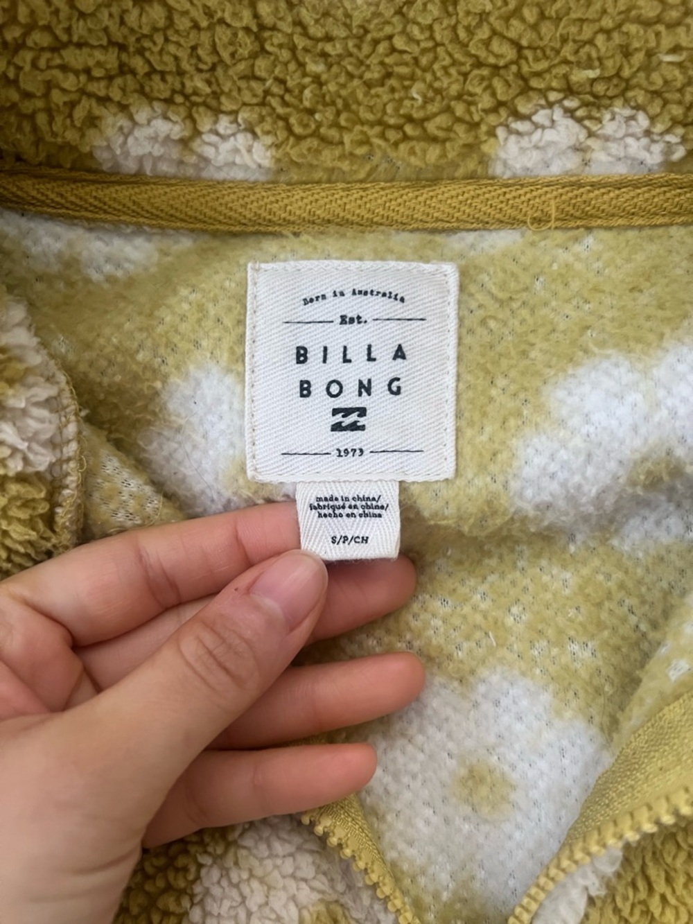 Billabong Time Off Fleece Half Zip Pullover - Picture 5 of 5